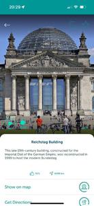 Location Profile for the Reichstag Building. 