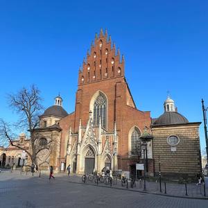 The Holy Trinity Church and Dominican Monastery in Krakow.