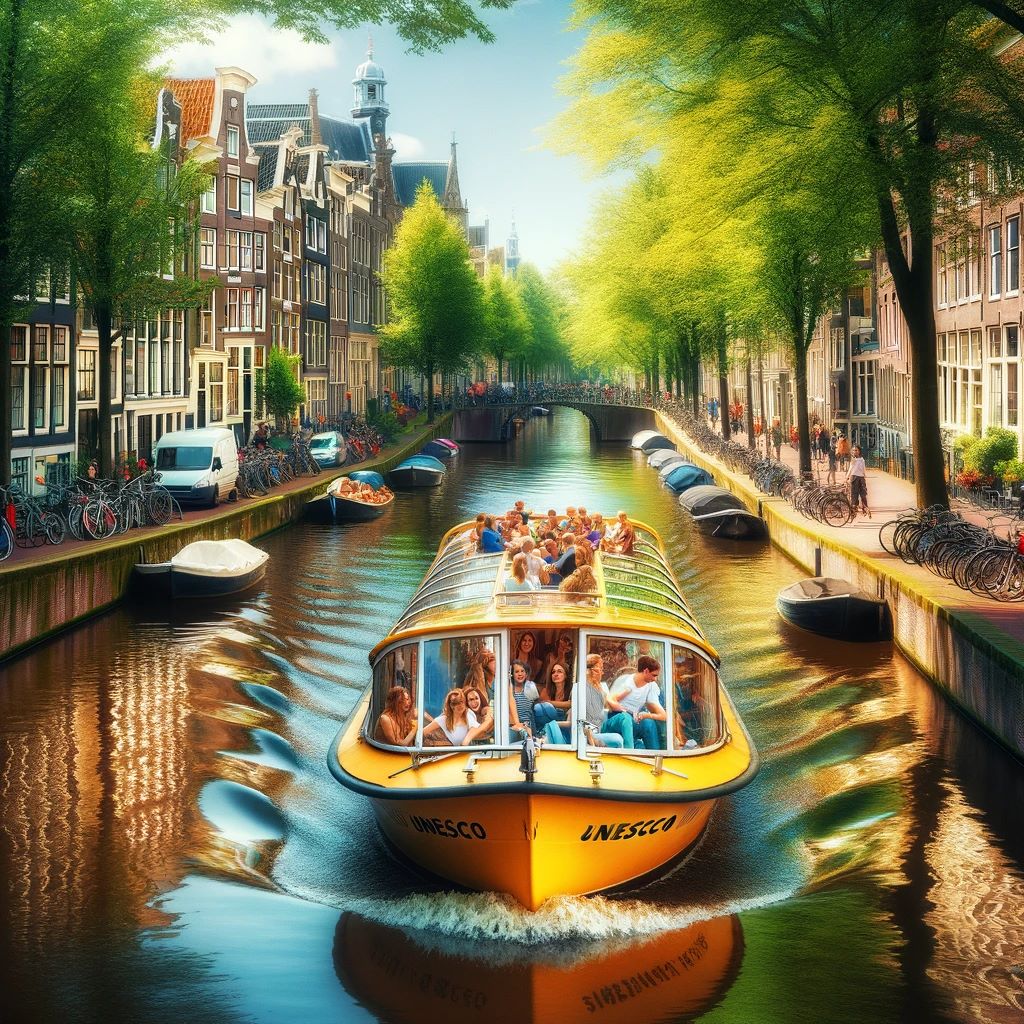 Cruise through Amsterdam's Canals